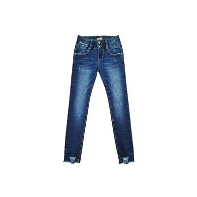 China Factory Supplier New Product Factory Supplier New Product Hot Selling Girls Waist Stretch Pants Sexy Tight Jeans Women High Comfort For for sale