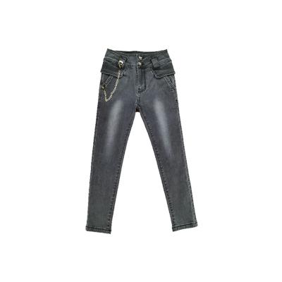 China Good quality hot sale girls blue skinny jeans comfort price hot sexy tight jeans girls blue skinny jeans for sale