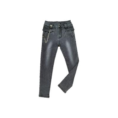 China Chinese New Fashion Supplier Comfort High Waist Thin Stretch Fit Jeans Girl Denim Sex Skinny Jeans for sale