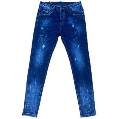 China Directly Made in China Top Quality Men's Clothing Blue Jeans Custom for sale