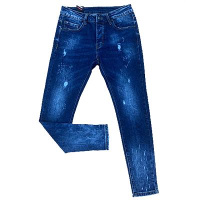 China Good Quality Spandex Straight Classic Various Pants Straight Mens Blue Jeans for sale