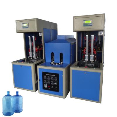 China Semi-automatic bottle certification 5 gallon pet blow molding machine bottle blowing machine for sale