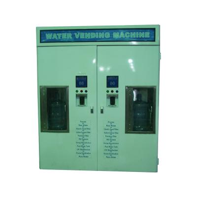 China Business Building Newest Reverse Osmosis Double Door Bottled Water Vending Machine 3000L for sale