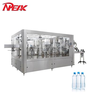 China Food Manufacturer Customized Automatic Three-in-One Small Bottled Mineral Water Filling Machine Bottled Water Production Line for sale