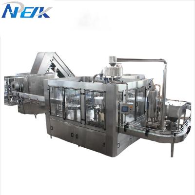 China New Peak Food Recipe Free Automatic Three-in-One Juice Beverage Filling Machine Production Line for sale