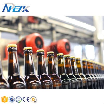 China Beverage Beer Filling Machine Automatic Glass Bottled Aluminum Bottle Filling Machine for sale