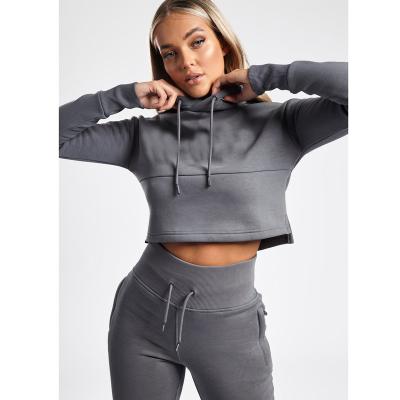 China Breathable 100% Cotton Sets For Women Sweatsuits Sets Long Sleeve Sporty Tracksuits Workout Two Piece Outfit Pant for sale