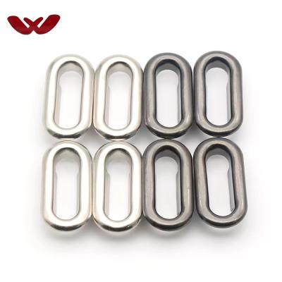 China Washable manufacturers direct sales of environmental protection shoe bags and handbag air eye copper alloy copper egg U-shaped buckle for sale