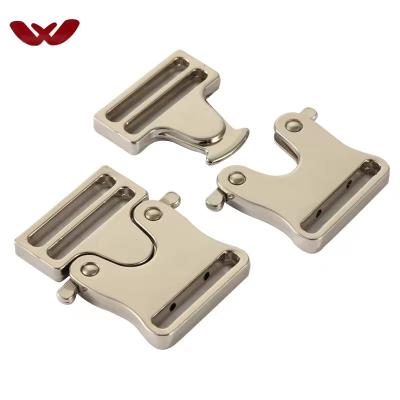 China Washable Meter Locks Logo Surface Laser Belt Buckle Adjustabie Belt Buckle Quick Release Custom Buckle for sale