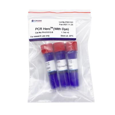 China PCR Hero (With Dye) Kit Ultra Fast 2 X PCR Premix System For Basic Research In Life Sciences And Medicine for sale