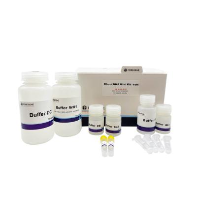 China Genomic DNA Purification DNA Isolation Kits From Whole Blood biology experiments genomic DNA extraction for sale