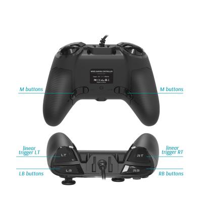 China With Handbreak Game Cable Controller, PC Gamepad Joystick, Dual Vibration for sale