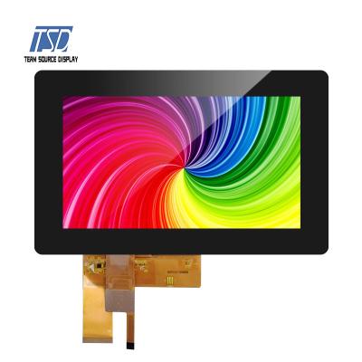 China TSD Standard TFT LCD Display Module 7 Inch 450 Nits 800x480 RGB With Touch Panel for sale