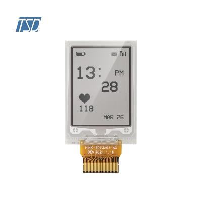 China 1.3 inch E Ink E-Paper Display 144x200 Pixels SPI Interface TSE013A03 Te koop