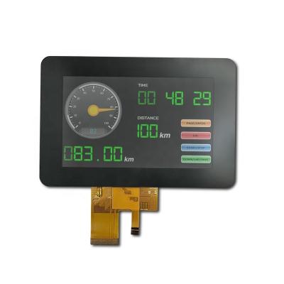 Chine RGB 5 Inch Tft Lcd Display , Tft Capacitive Touchscreen 800x480 Dots à vendre