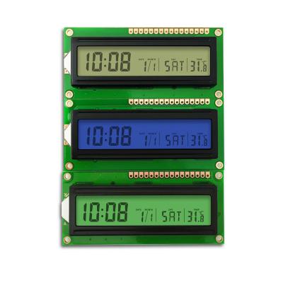 China Lcd-Module Charakter YG LED, Hintergrundbeleuchtungsfarbe Grün Anzeige 16x2 5V lcd zu verkaufen