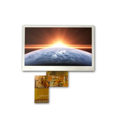 China 4,3 pantalla de visualización del interfaz ST7282 IC TFT LCD de la pulgada 480x272 RGB con 350nits en venta