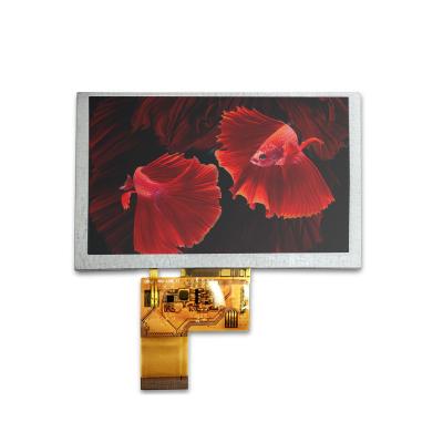 China 4,3 pantalla de visualización de la pulgada 480x272 ST7282 IC 500nits TFT LCD con el interfaz del RGB en venta