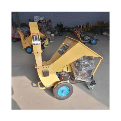 China Building Material Stores Wood Shredder Machine Farm Competitive Self Propelled Wood Chipper for sale