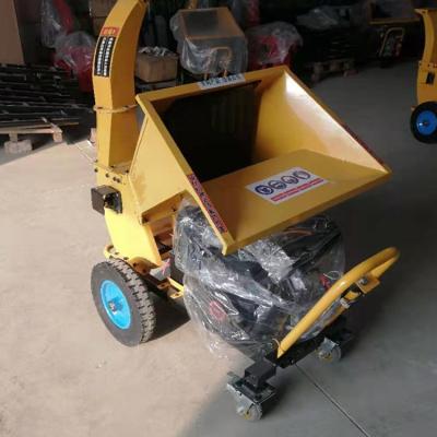 China Building Material Shops Industrial Tools Wood Shredder Self Powered Plants Forest Wood Chipper for sale