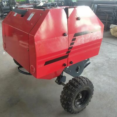 China High Quality Low Price Automatic 25-50HP Hay Baler Round Baler For Farm Garden Work for sale