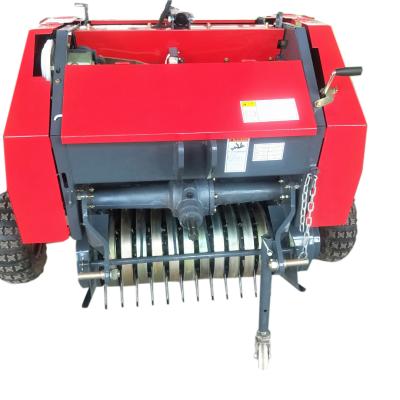 China Small Automatic PTO Tractor Mounted Mini Round Baler Hay Straw Customized Round Baler Net 8050 On Sale for sale