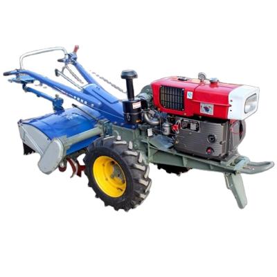 China Multifunction Factory Hand 2-Wheel Tractor 15HP/18HP/20HP/22HP For Farm Work for sale