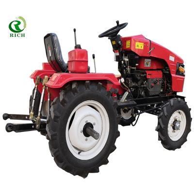 China Factory Machinery 20HP Agricultural Electric Start 4WD Mini Tractor For Sale for sale