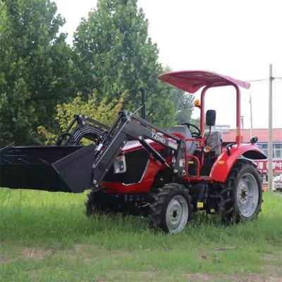 China Factory China High Quality Four Wheels 60hp Farm Tractor For Agricultural Production for sale