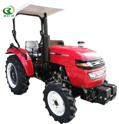 China Factory sale agricultural machinery four wheel tractors good for farm garden work for sale