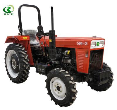 China Factory Factory Supply 40HP Electric Start Four Wheel Tractors For Agricultural Work for sale