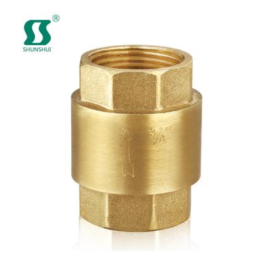 China General Brass Vertical Check Valve With High Quality 1/2