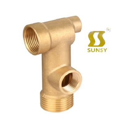 China factory manufacturers yuhuan brass male female inner reducer threaded 4 5 way connector pipe fittings for water pump tanks equal for sale