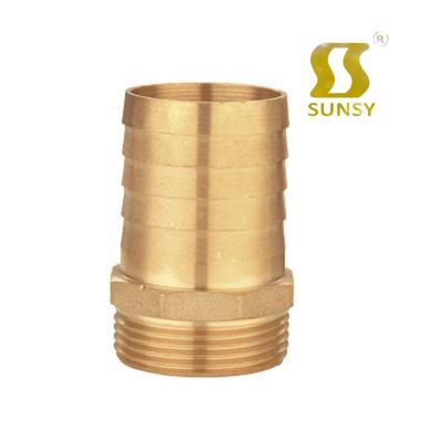 China China Yuhuan shunshui factory BSPP BSPT NPT unions sunsy brass coupling nipple hex socket blanking tee 1/4