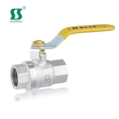 China General Italy ball valve brass construction material in Africa CW617n pressure control valve for sale