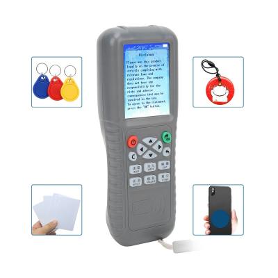 China Full Black Wifi Decode Function Smart Card Machine RFID NFC Copier NFC Reader Writer NFC Card Writer Smart Chip Card Duplicator X5 for sale