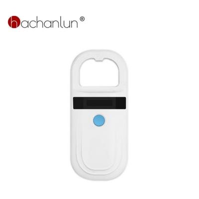 China ABS Handheld HaChanLun USB RFID Chip Pet Scanner For ISO11784/11785 Animals Pet ID Chip Pet Reader For Dog Cat Horse for sale