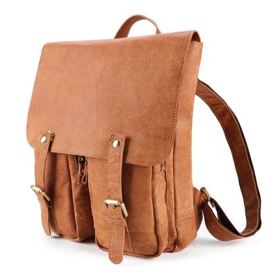 China Custom Genuine Leather Bags Best Wholesale Messenger Genuine Leather Hot Sale Waterproof Custom Unisex Backpack for sale