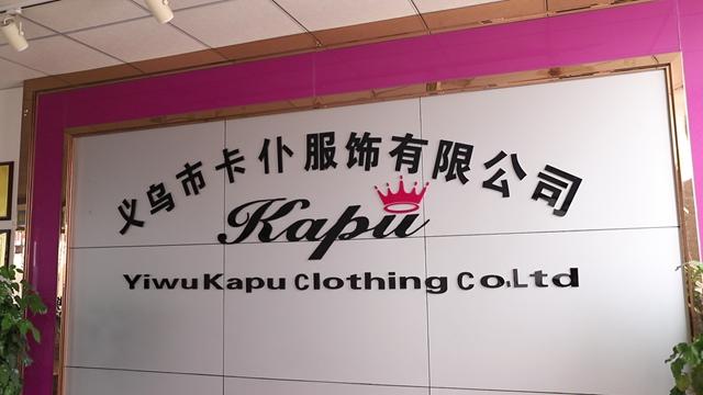 Verified China supplier - Yiwu Kapu Clothing Co., Ltd.