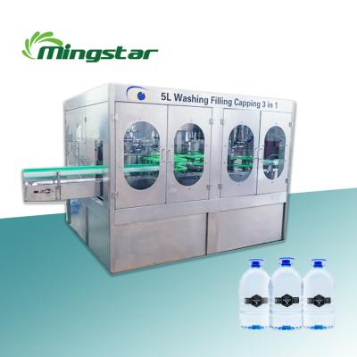 China Full Automatic Beverage Mineral Water Bottling Plant Complete Cost for sale