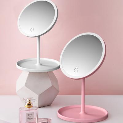 China New Style Lighted Makeup Mirror Led Mirror Cosmetic Vanity Mirror With Lights for sale