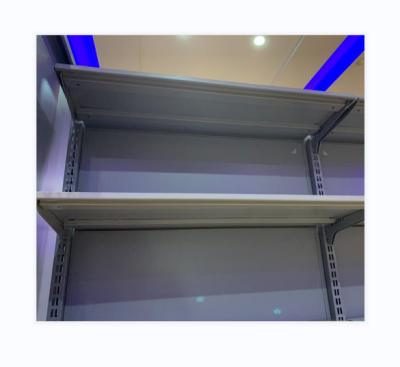 China Factory Direct Sale Stored Light Metal Multilayer Supermarket Shelves Double Sided Shelves for sale