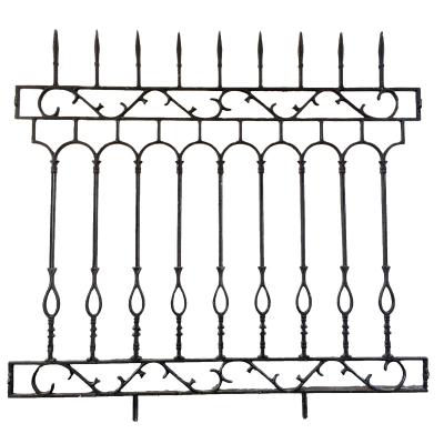 China Easily Assembled Iron Fencecourtyard Fence, Home Building Iron Fence, Supply Cast Iron Fence for sale