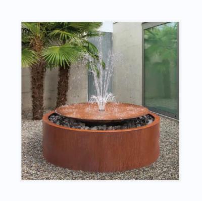 China Weird Garden Decoration Survivor Fully Welded Steel Metal Flower Pot Garden Waterscape Customer Service for sale