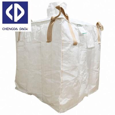 China Food Grade / Super Water-pfoof Bag Suppliers 1 Ton Big Bag Manufacturer Pp Jumbo Industrial Big Bag For Cement zu verkaufen