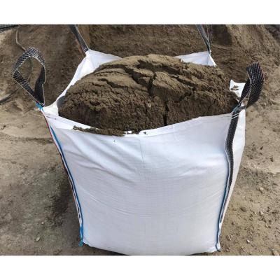 Κίνα Food Grade 1000KG Recycled FIBC Coal Sand Cooper Bags 1 Ton Construction Packing Big Bag προς πώληση