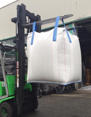 中国 Food grade pp woven bag cement packaging jumbo construction used fibc volume bags 1000kg big bags 販売のため