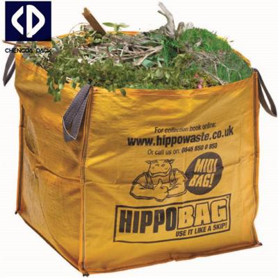 Κίνα Breathable Construction Waste Collection Removal Bag PP Woven Garden Dump Skip Bag προς πώληση