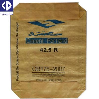 中国 50kg 25kg Recyclable PP Woven Valve Bag Different Dimensions Cement Bag 販売のため