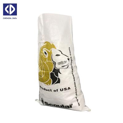 Κίνα 25kg Fertilizer Rice Plastic Packaging Bag 50kg PP Woven Raffia Bags Recyclable Polypropylene Woven προς πώληση